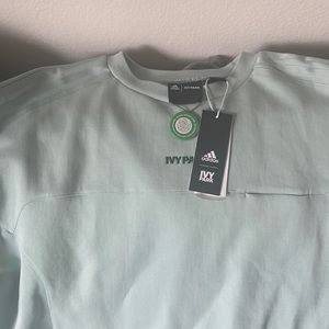 Ivy Park for Adidas mint sweatshirt.  NWT.  Unisex large.